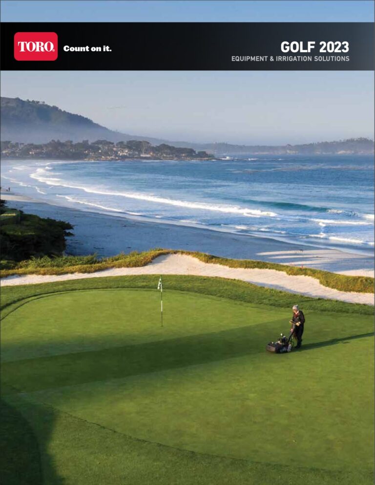 TORO - Golf Brochure 2023 - Forside