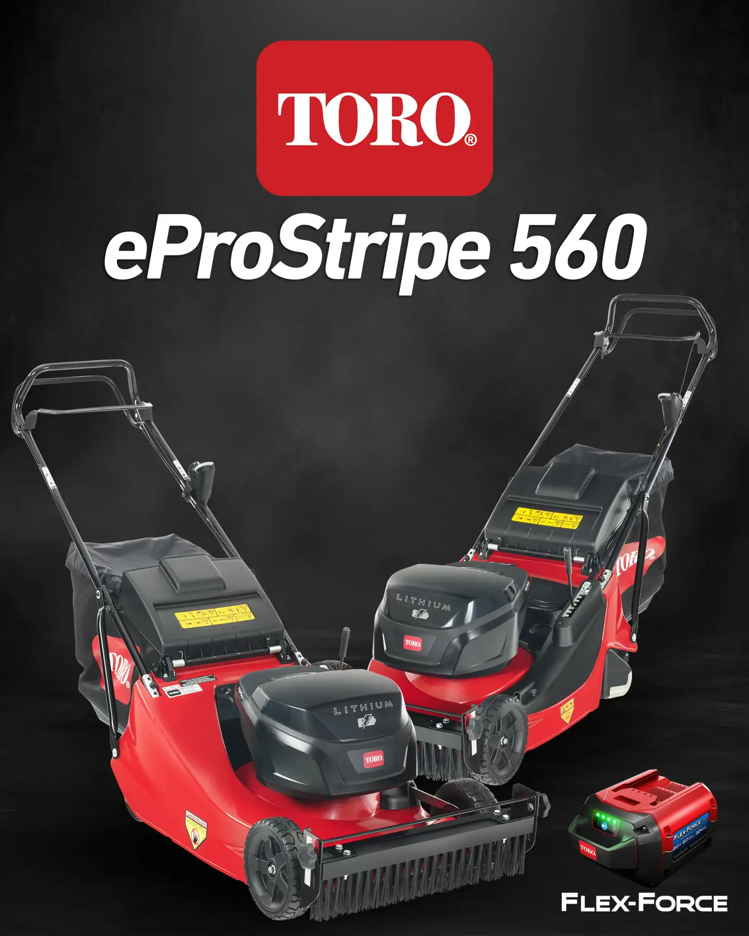 Toro - eProStripe 560 nyhed - Varebillede