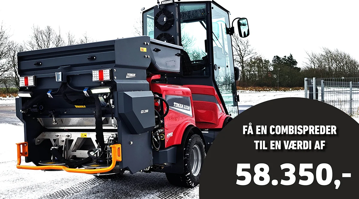 Timan - Combispreder kampagne - Forside