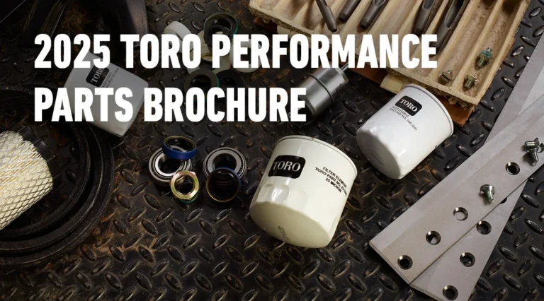 TORO 2025 Performance Parts Brochure
