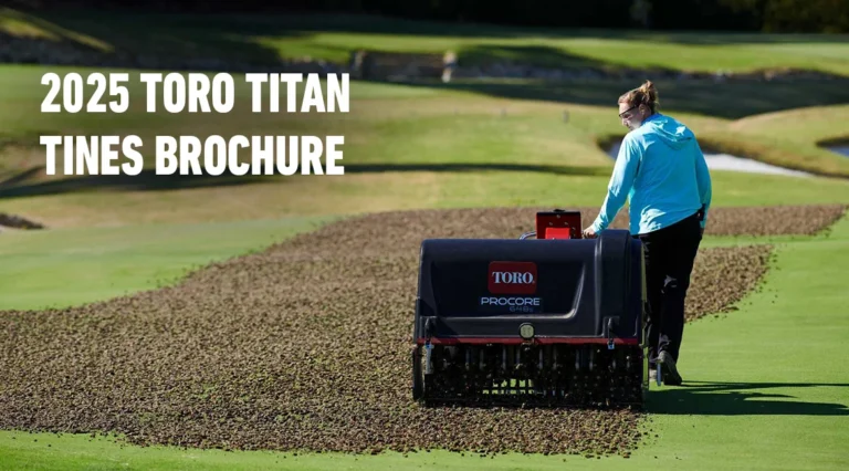 TORO 2025 Titan Tines Brochure
